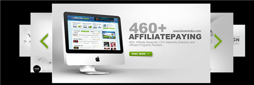 Flash+XML前后按钮超酷焦点图-m004