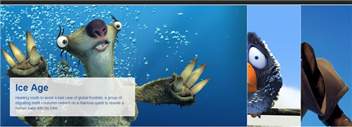 自适应宽屏响应式手拉风琴图片特效-b042