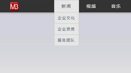 jquery顶部固定层下拉导航-n05